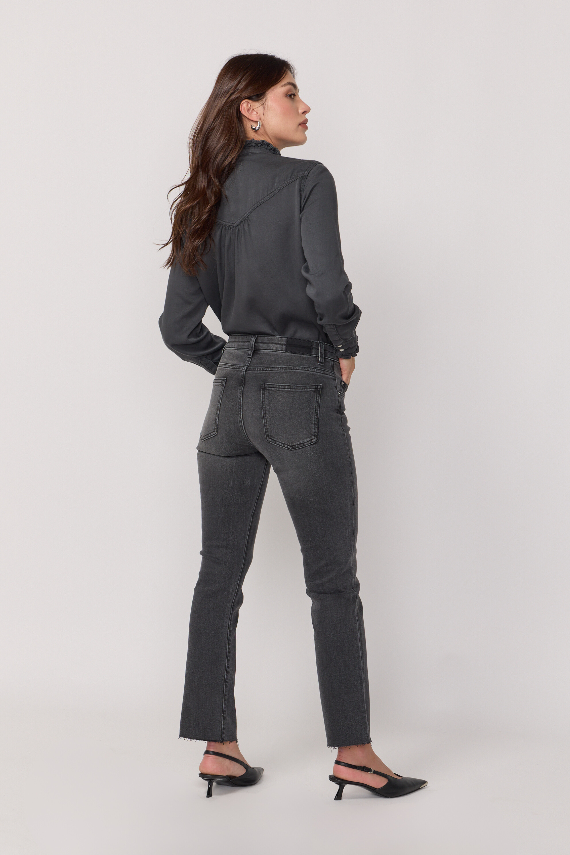 Pantalon Cara - Used Grey