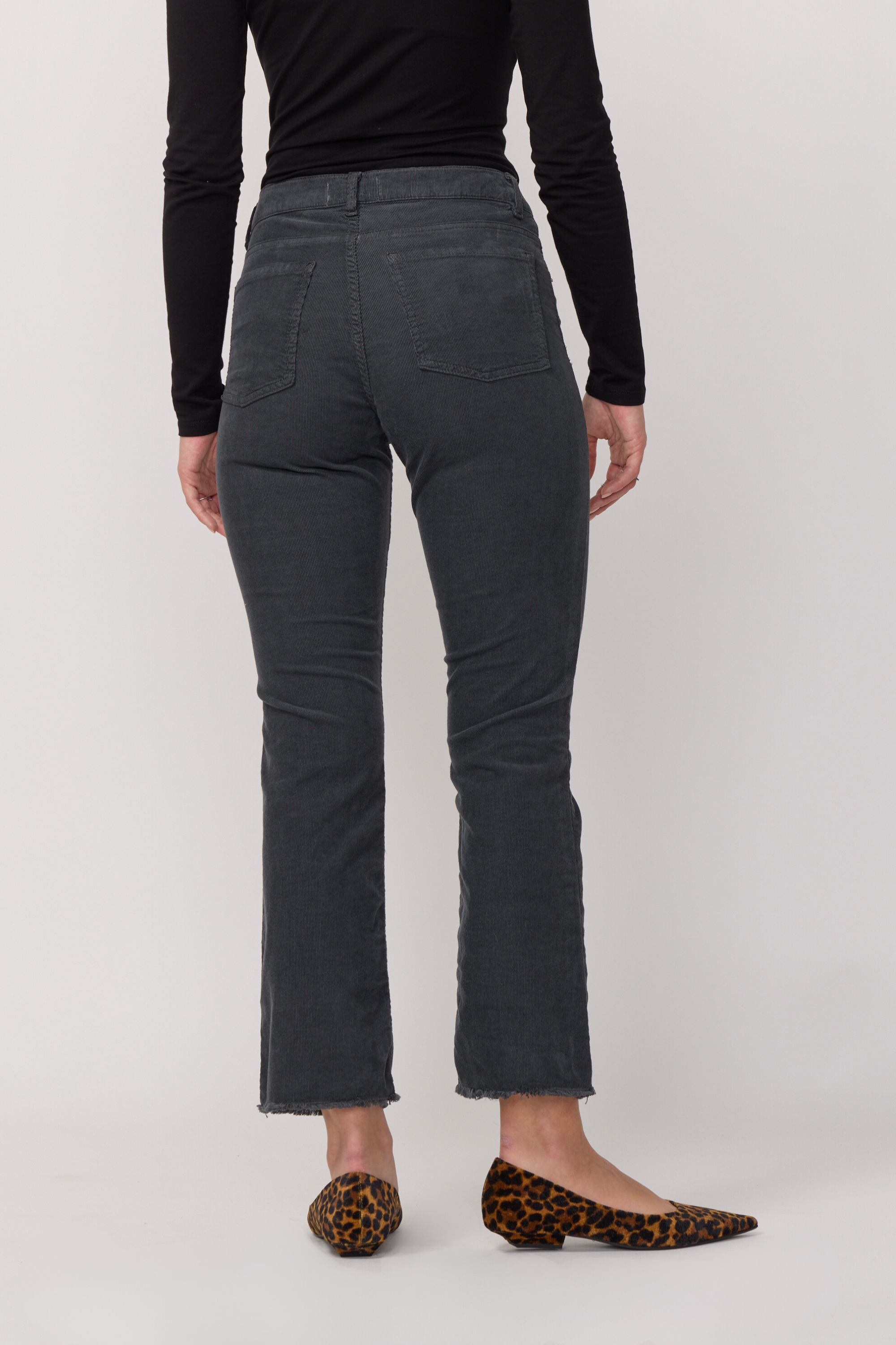 Pantalon Cara en Velours - Anthracite