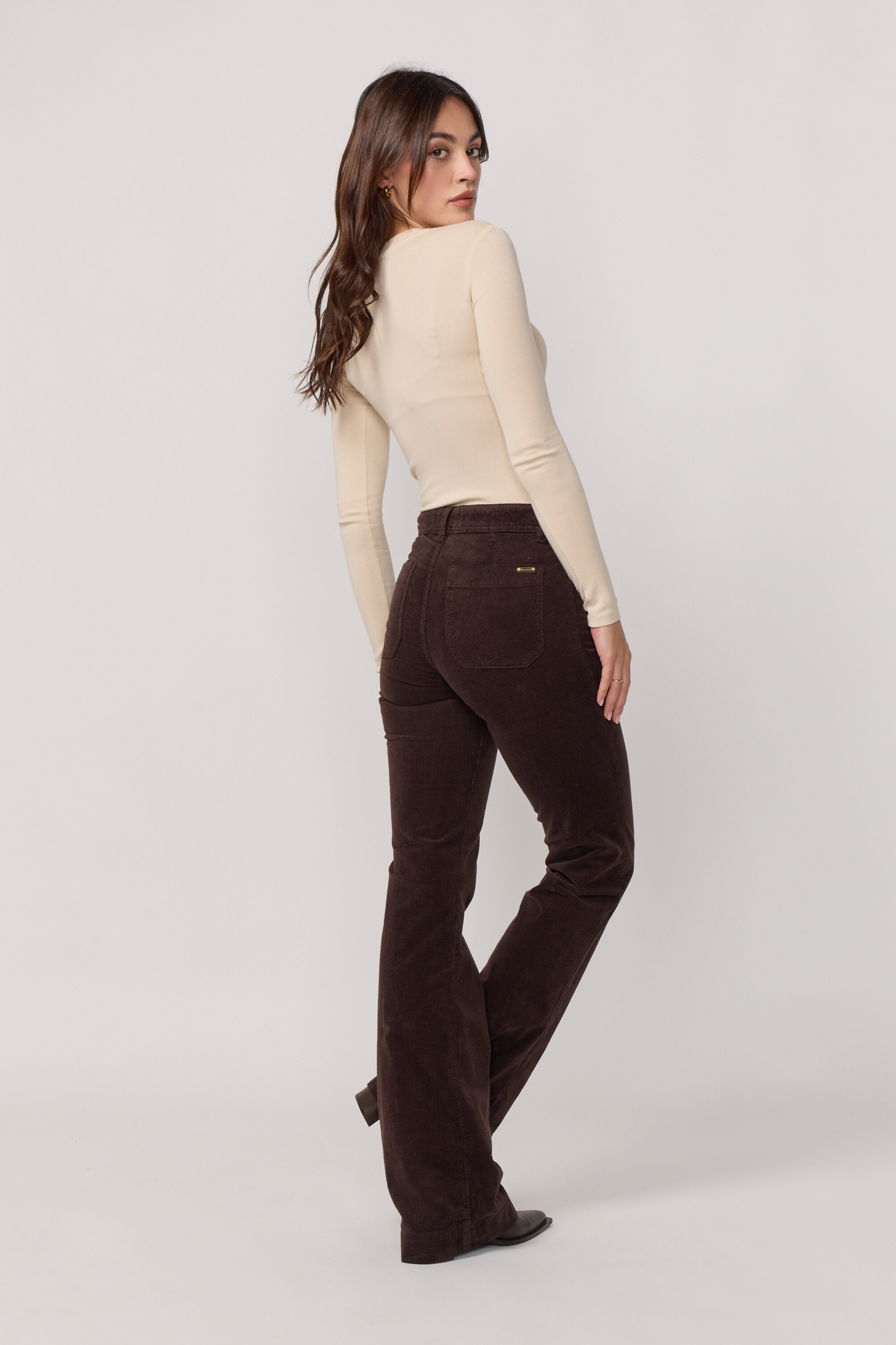 Pantalon Charlotte Velours - Brown