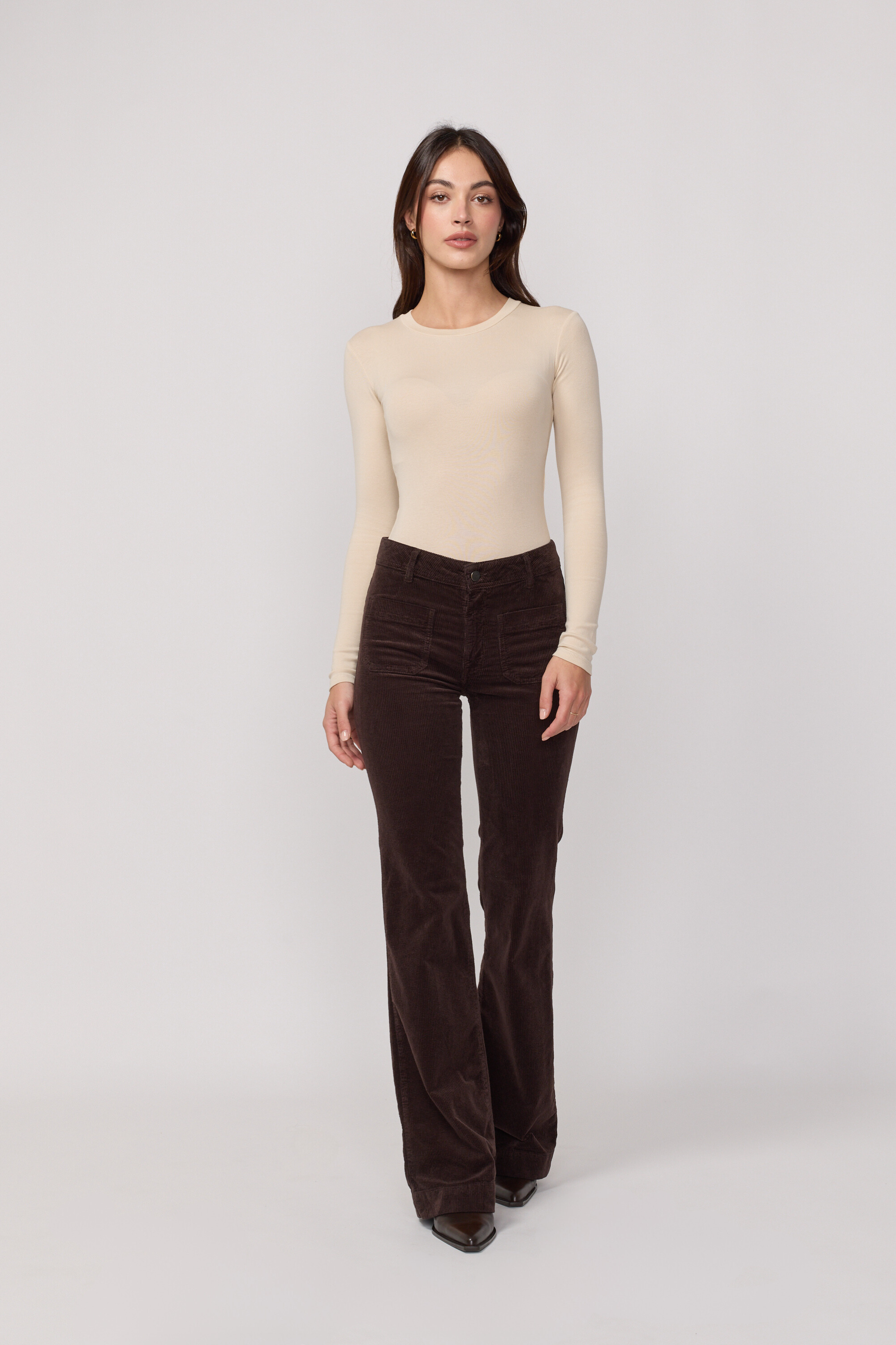 Pantalon Charlotte Velours - Brown