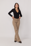 Pantalon Charlotte Velours - Argile