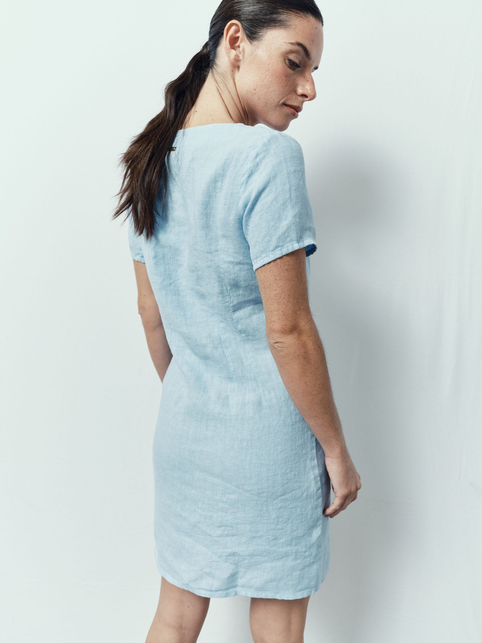 Robe Alena en Lin - Sky Blue