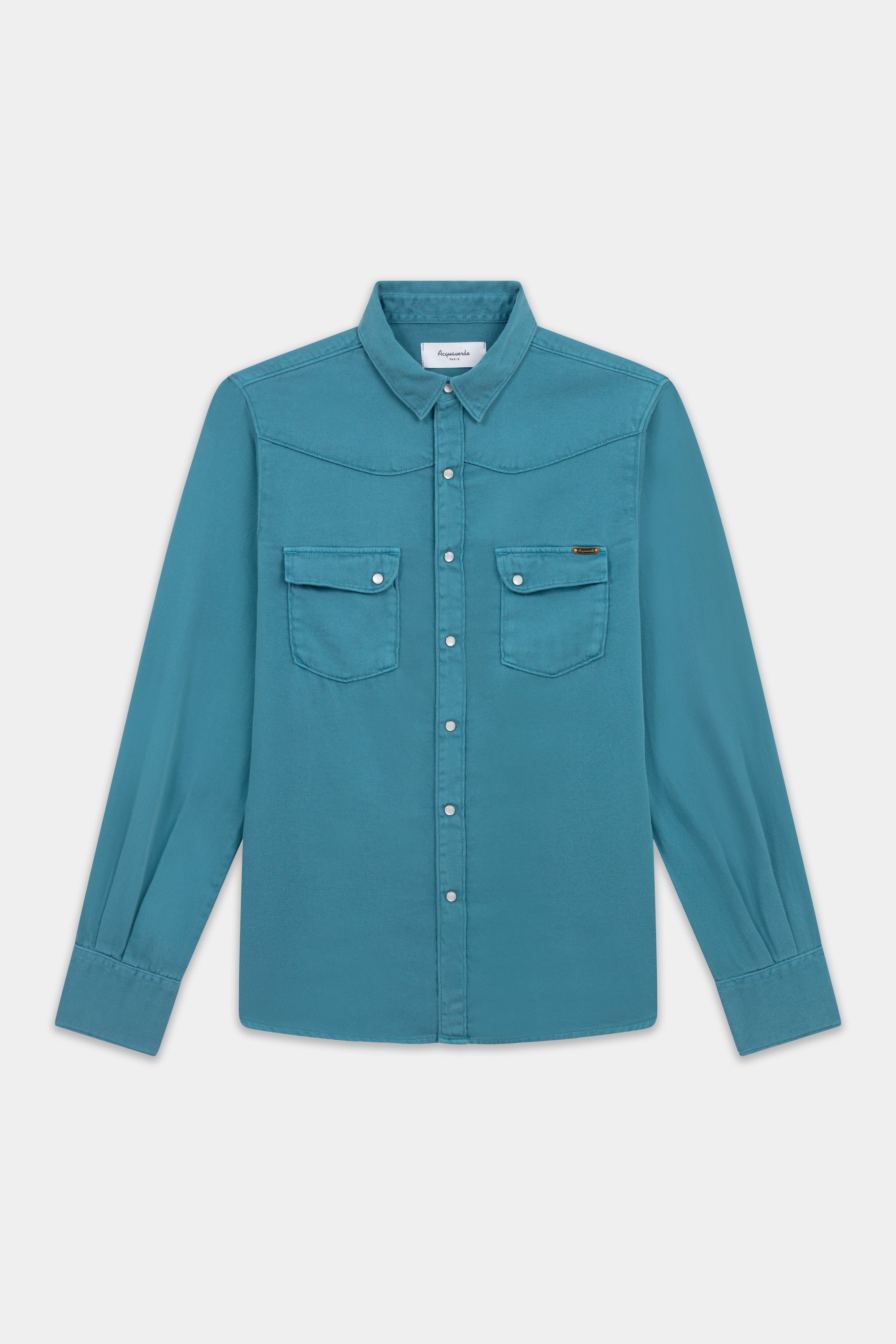 Acquaverde Chemise Clyde - Turquoise