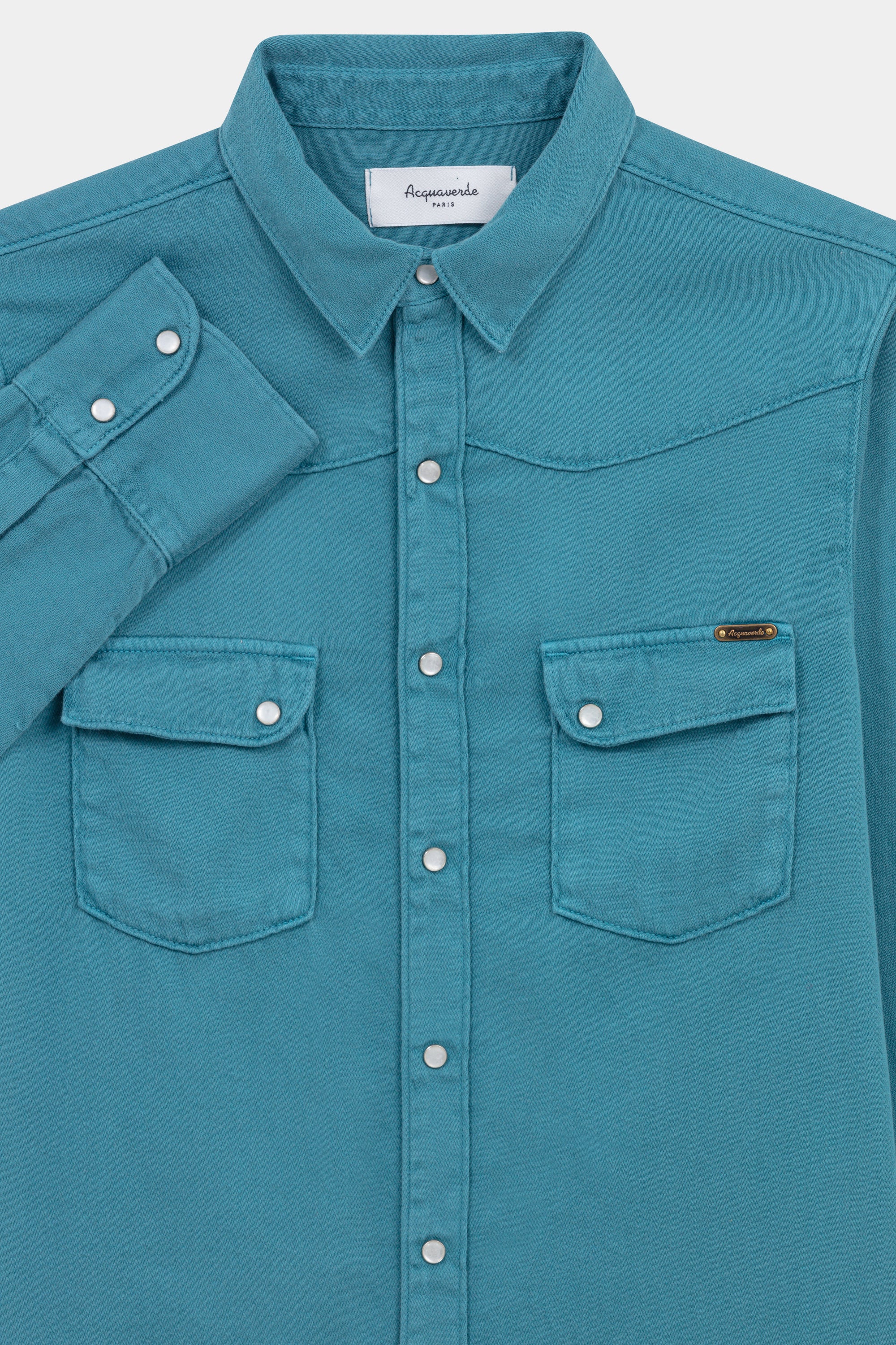 Chemise Clyde - Turquoise