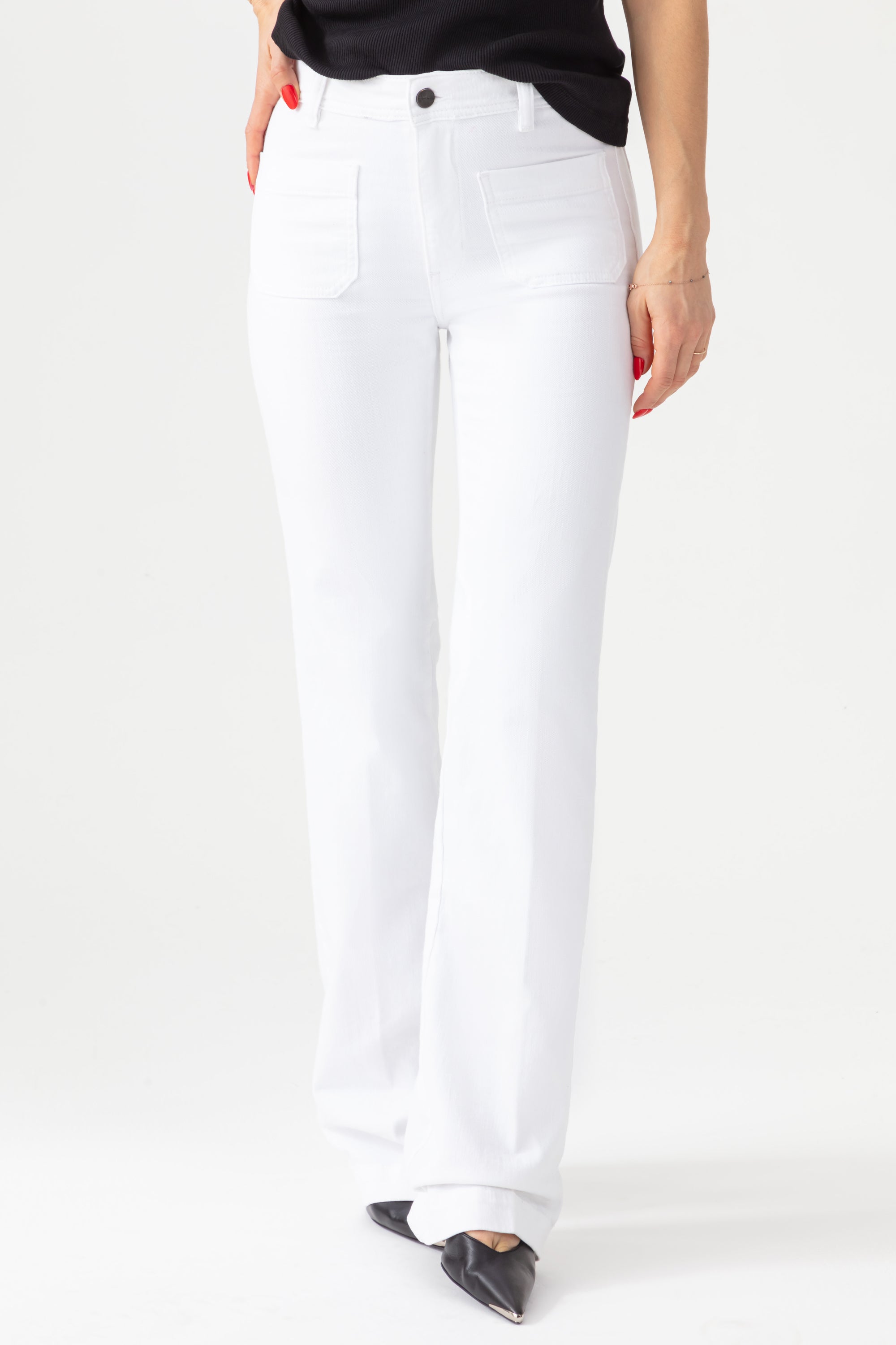 Acquaverde Pantalon Charlotte White