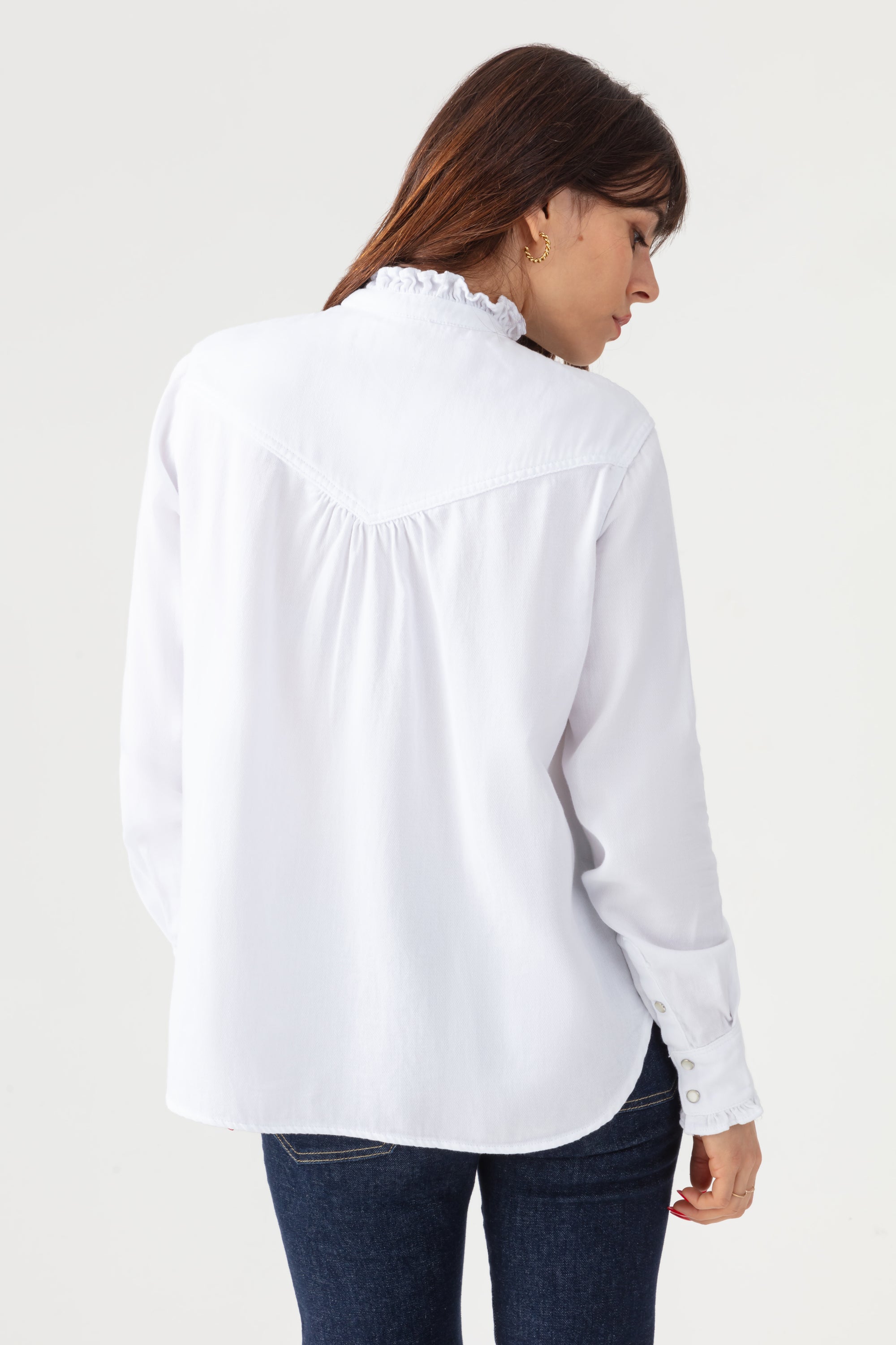 Gaby-Hemd – Weiß