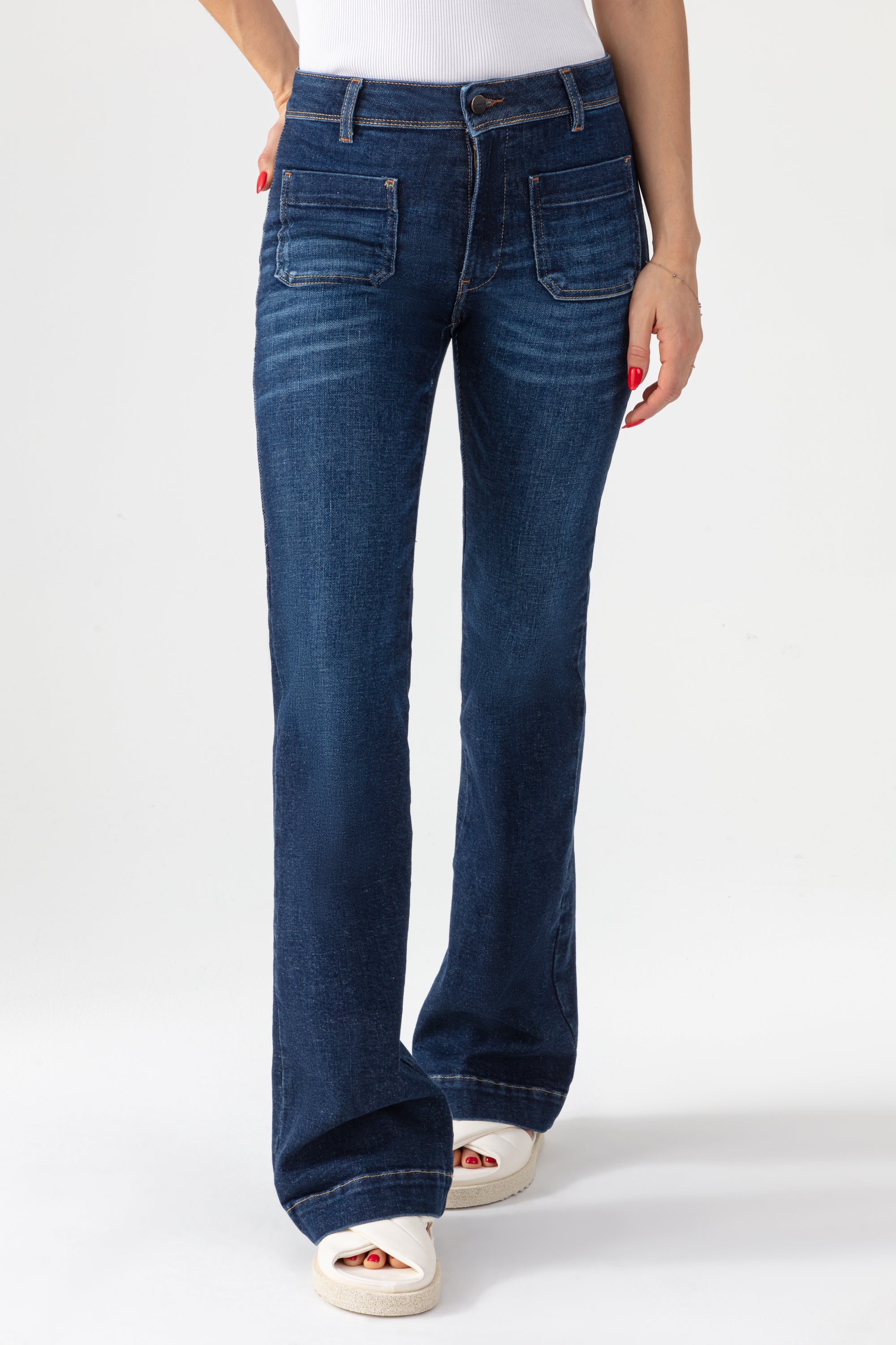 Acquaverde Jean Charlotte - Dark Wash