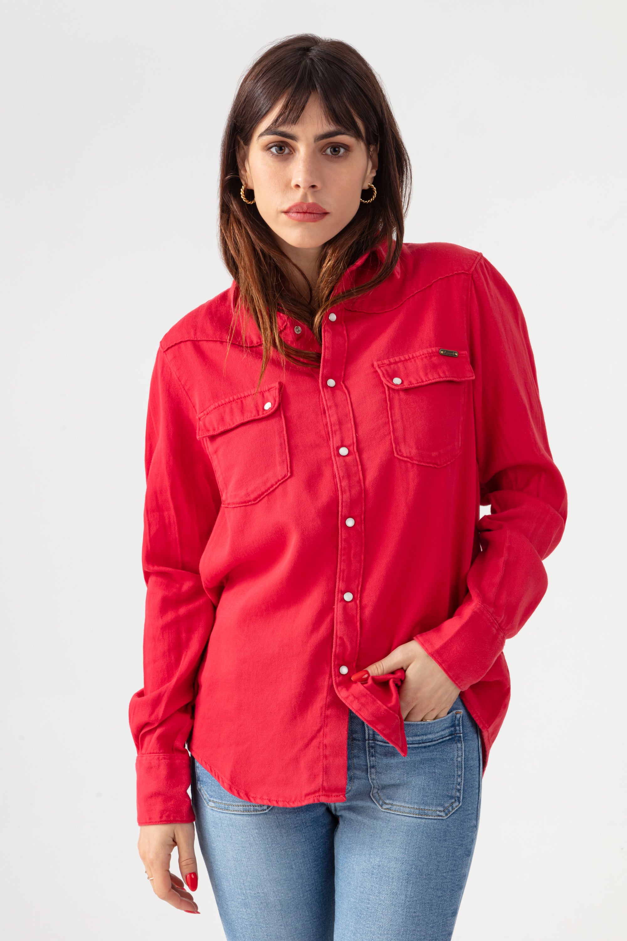 Acquaverde Chemise Clyde - Rose Indien