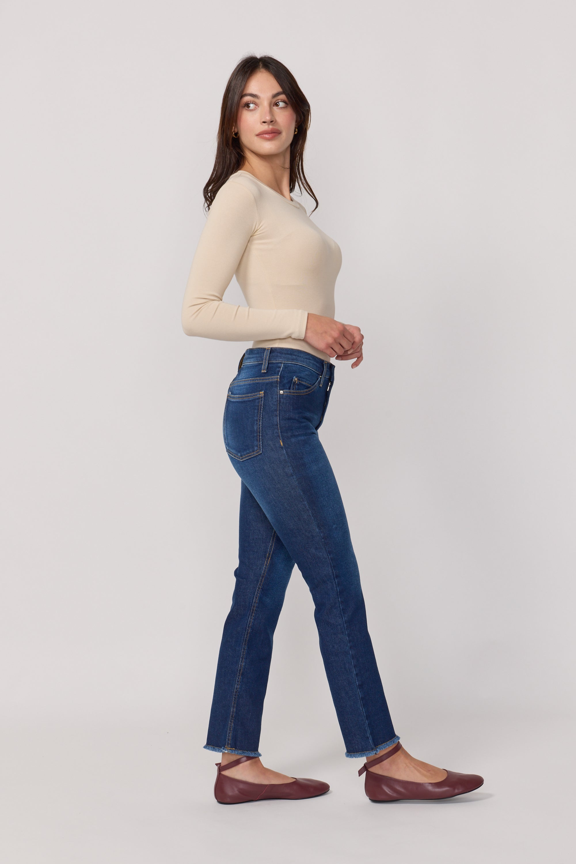 Acquaverde Jean Cara - Dark Wash