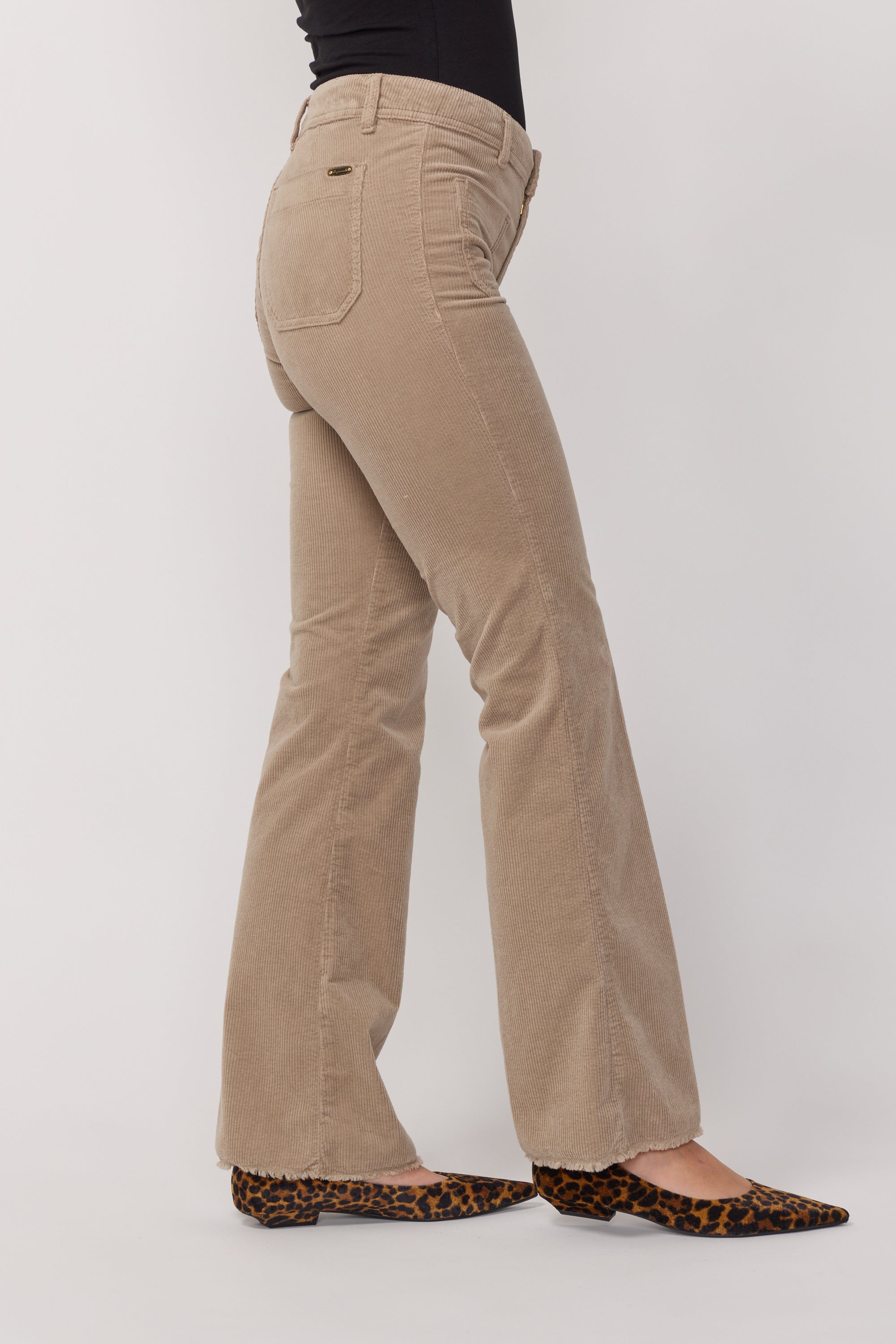 Pantalon Carlotta en Velours - Argile