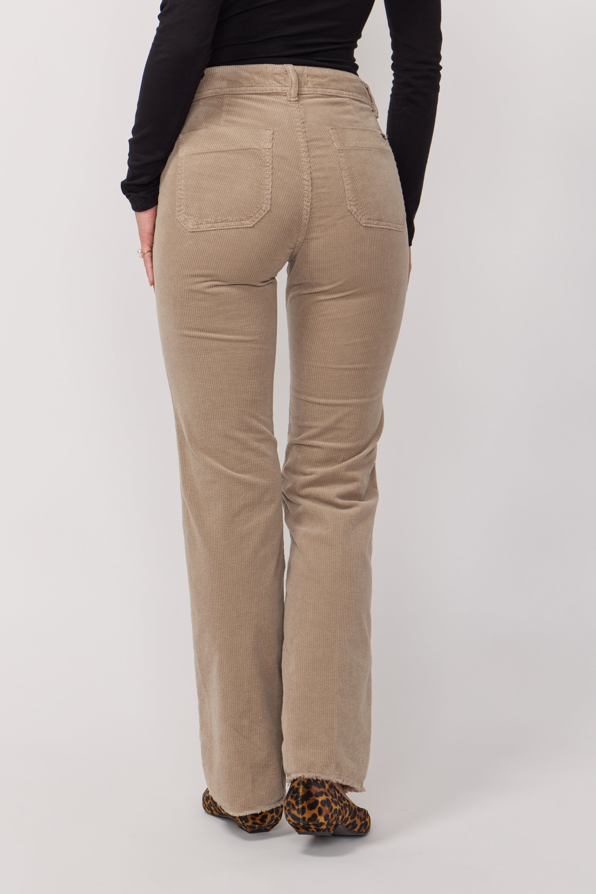 Pantalon Carlotta en Velours - Argile