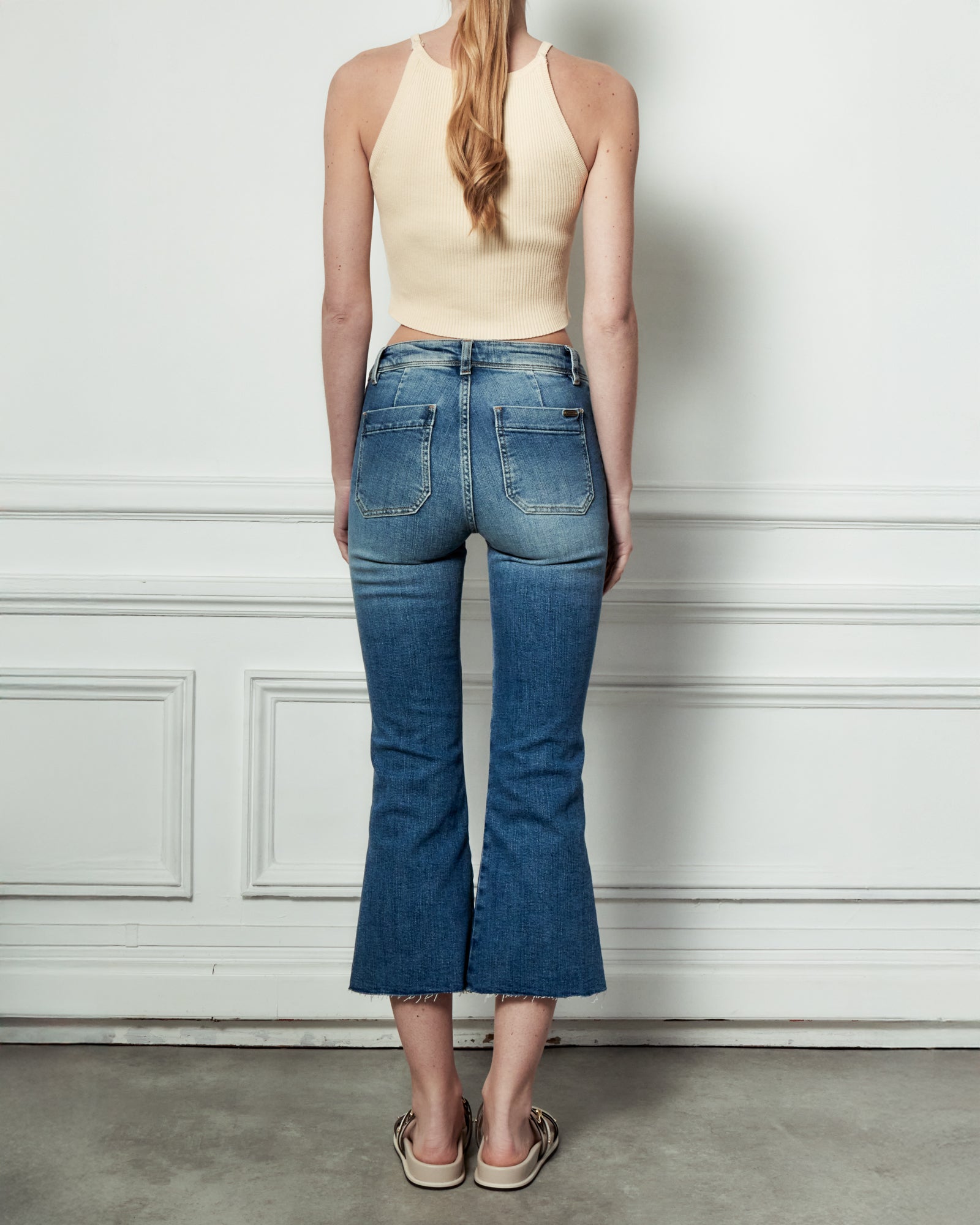 Jean Charlotte Crop - Worn