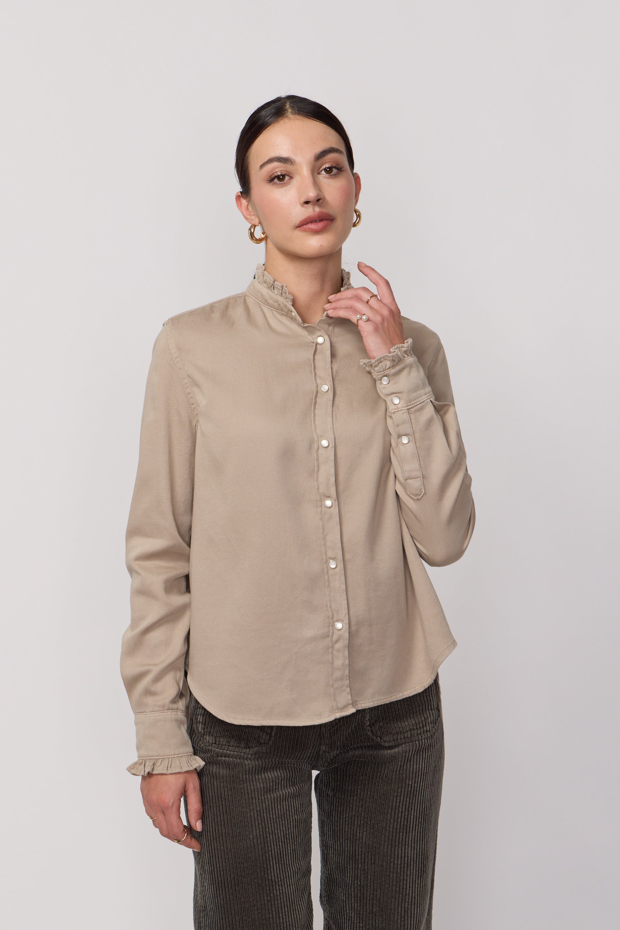 Acquaverde Chemise Gaby - Argile