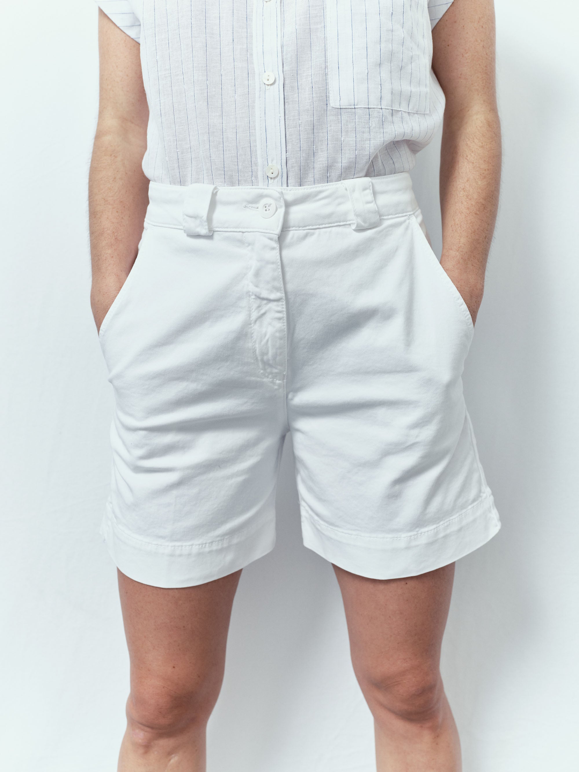 Pantalón corto Vermont - Blanco