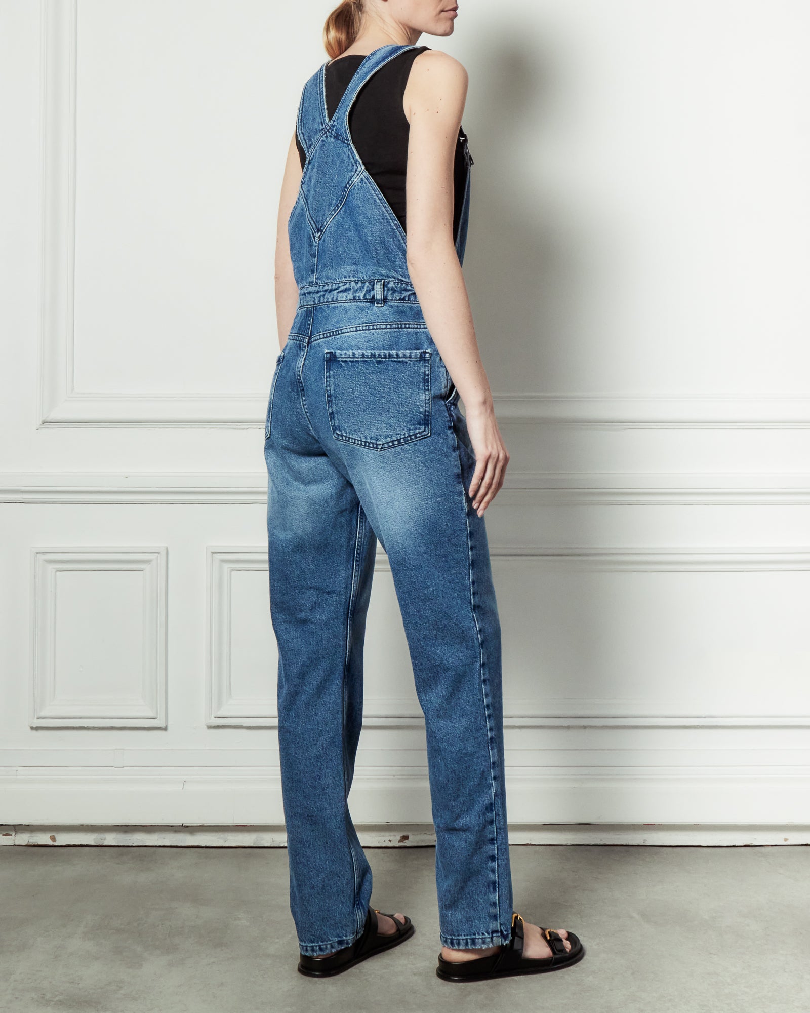 Salopette Kora en Denim - Worn