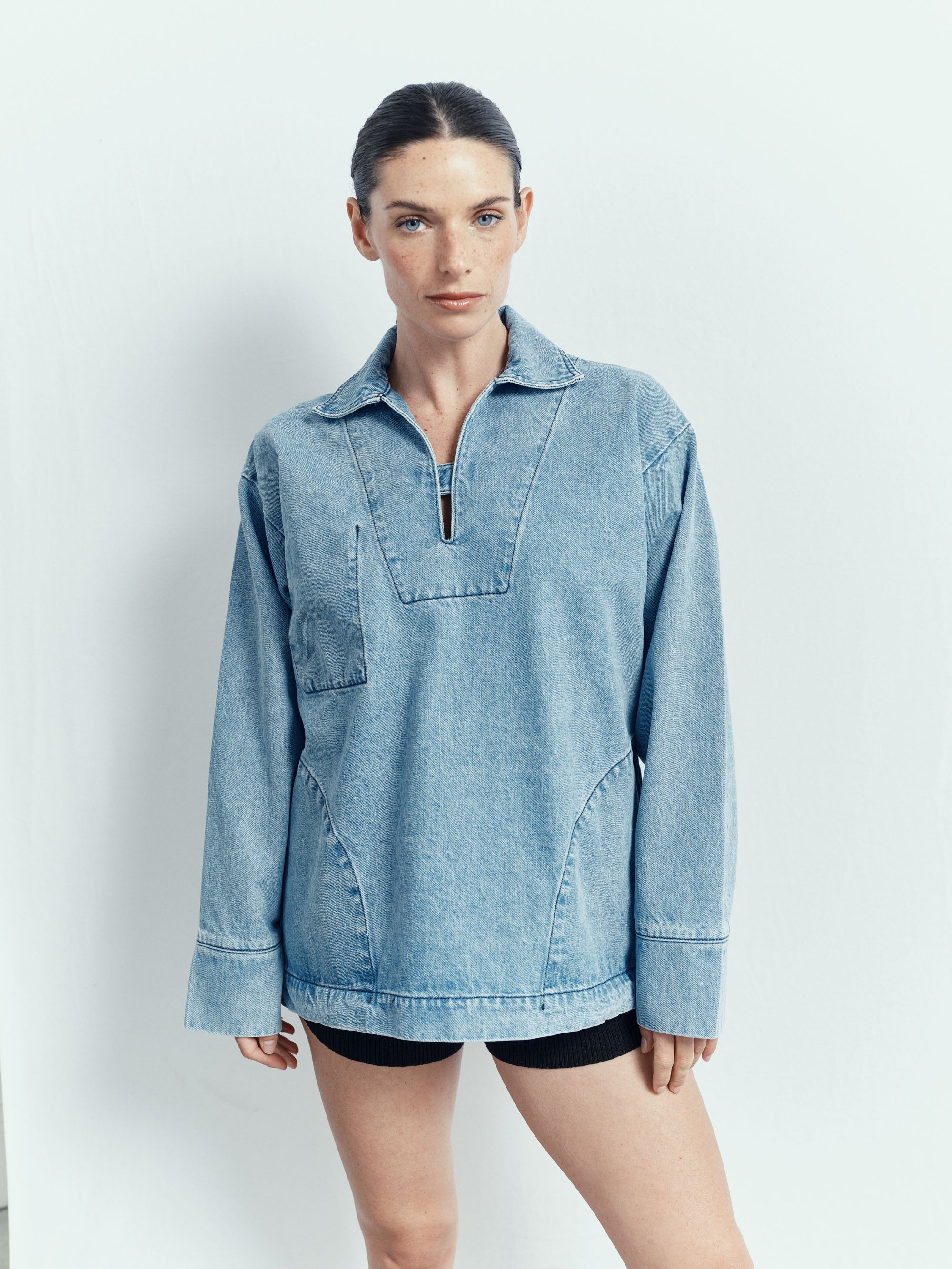 Chemise Marina - Denim Bleach