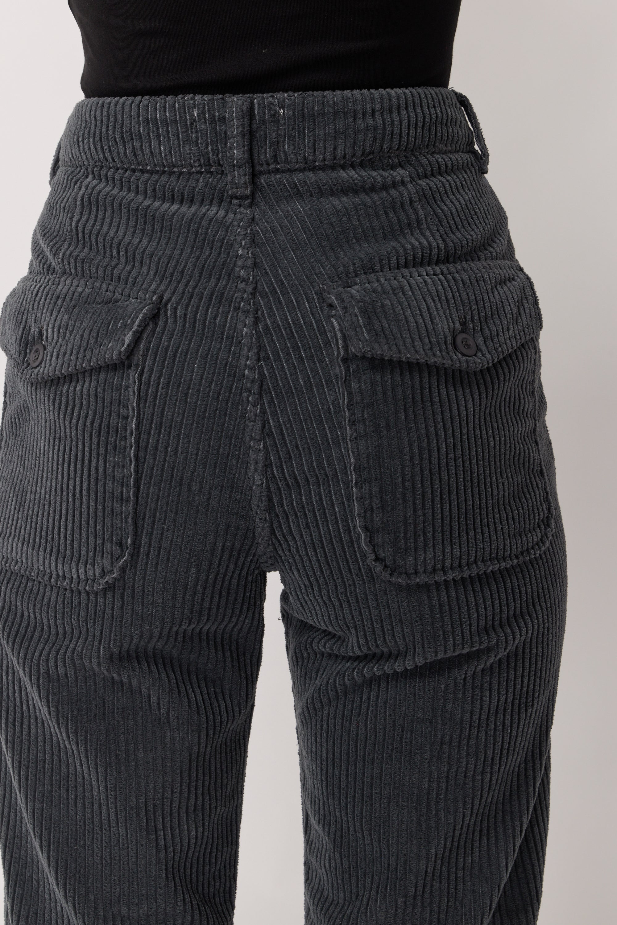 Pantalon Paltrow Velours - Anthracite