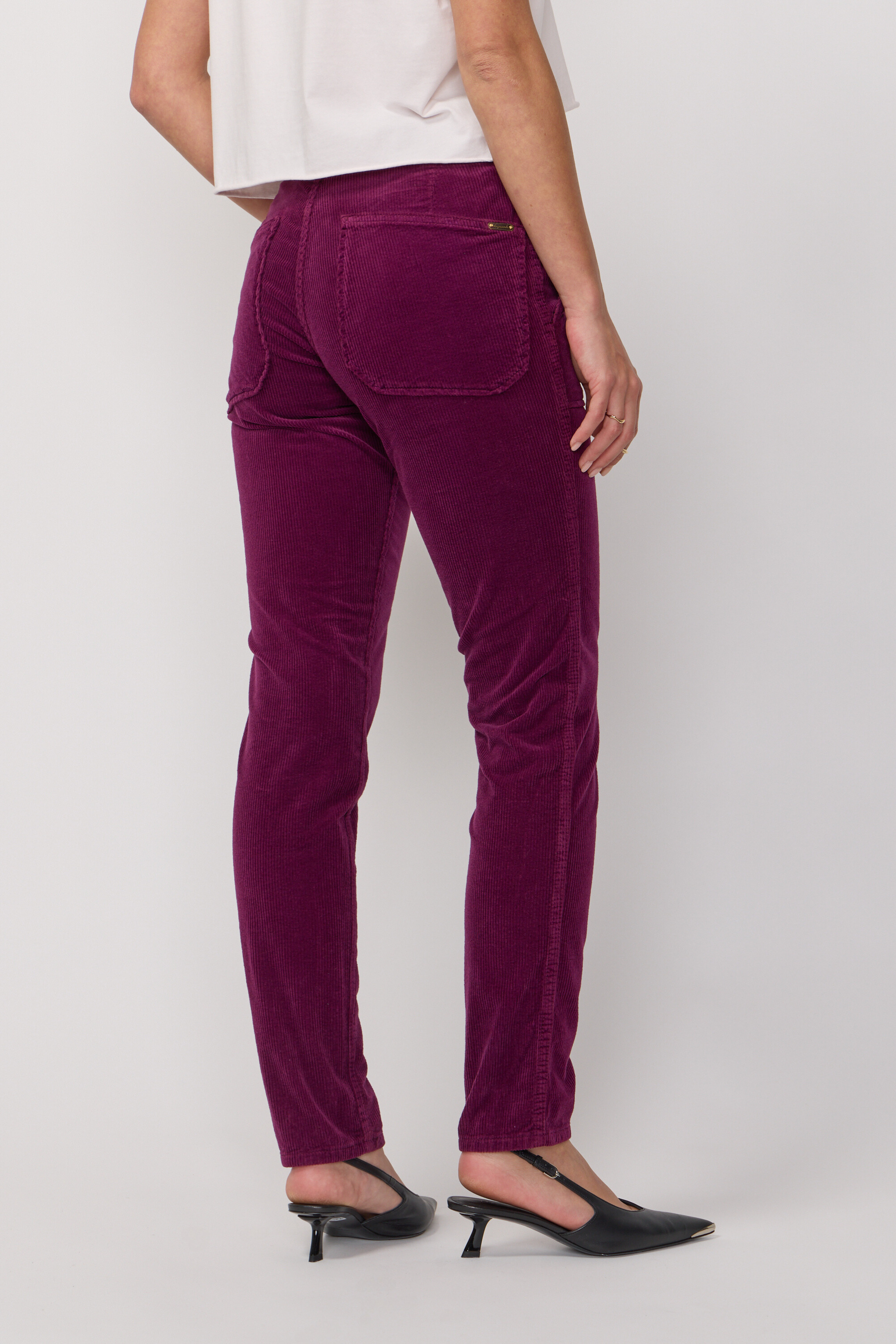 Pantalon Pierce en Velours - Fig