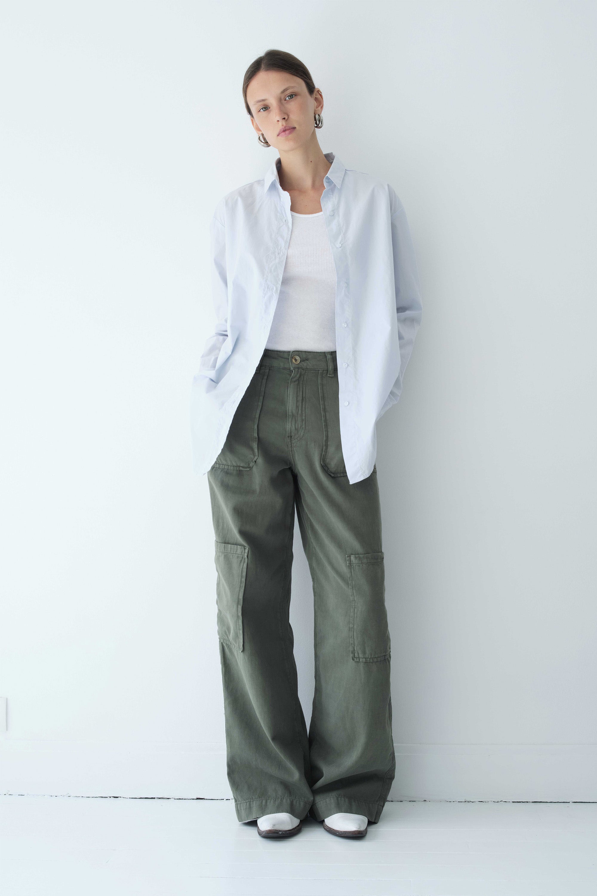 Acquaverde Pantalon Sander - Military Kaki