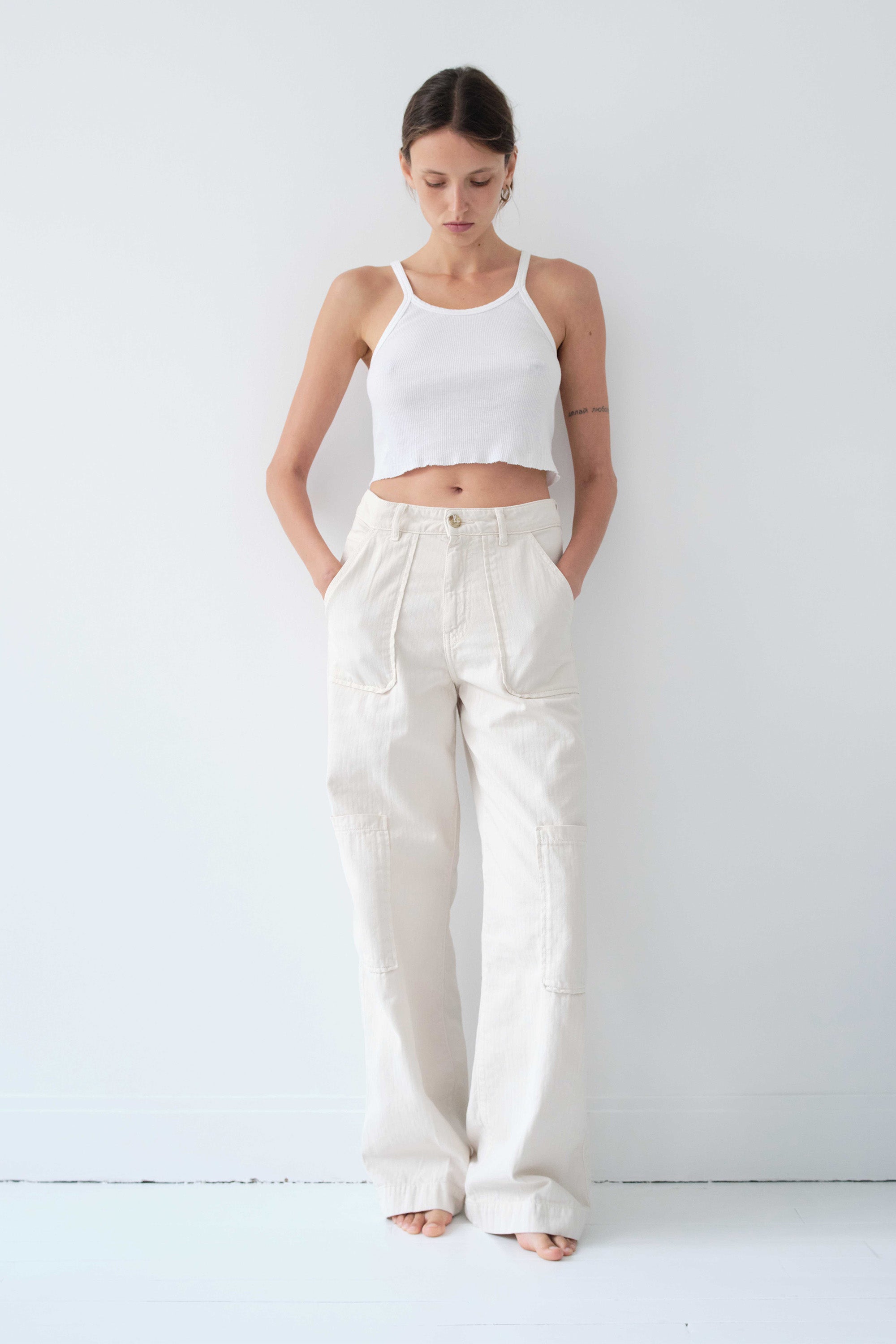 Pantalon Sander - Cream